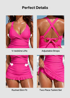 Marisol | Cross-Back Two-Piece Swimsuit