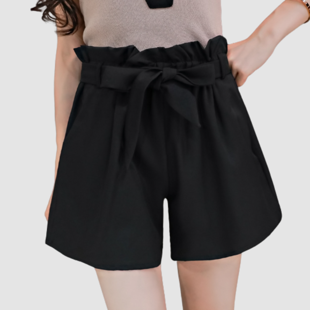 Fran | Paperbag Waist Shorts