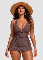 Marisol | Cross-Back Two-Piece Swimsuit