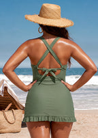 Marisol | Cross-Back Two-Piece Swimsuit