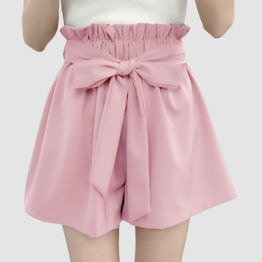 Fran | Paperbag Waist Shorts