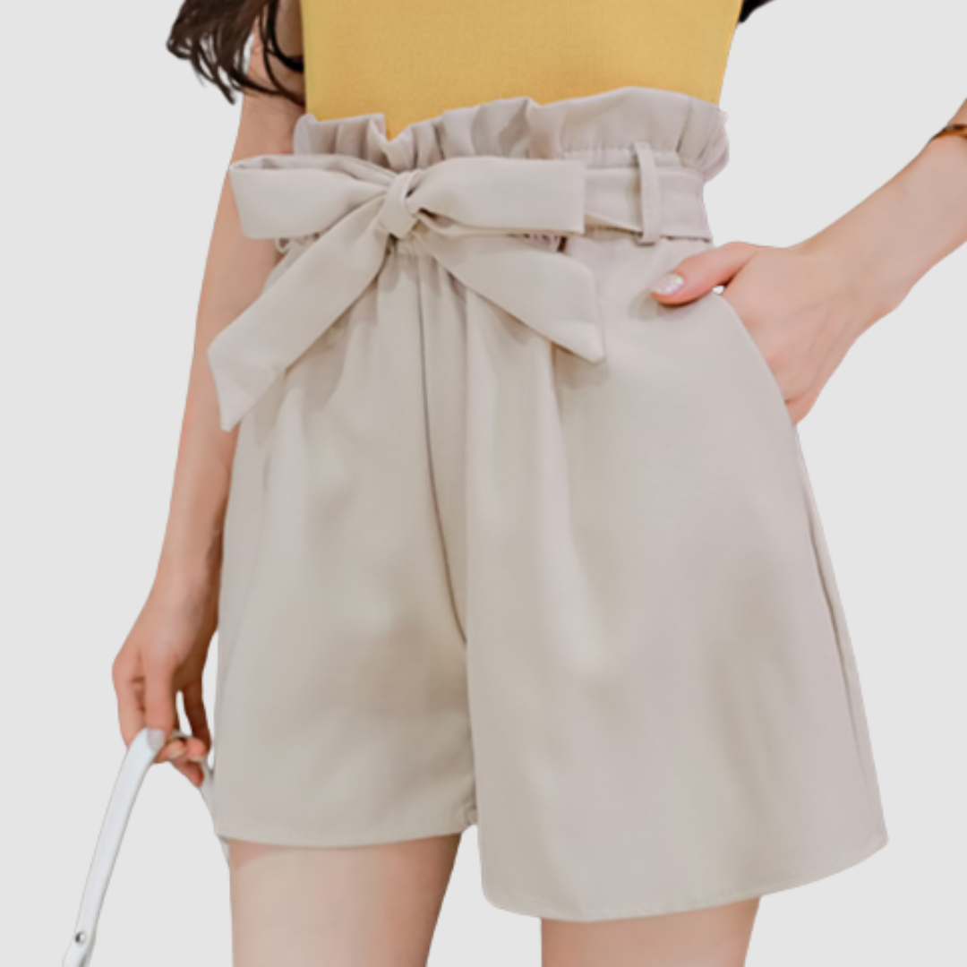 Fran | Paperbag Waist Shorts