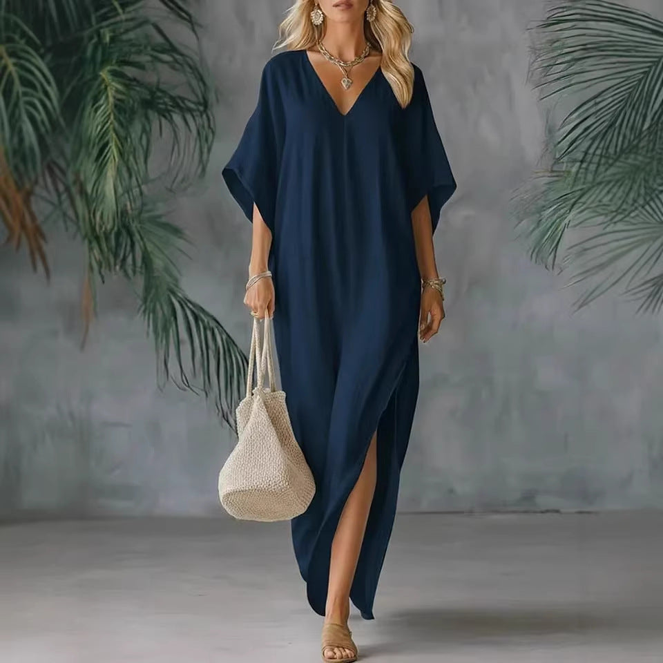 CORA | Slit Maxi Dress
