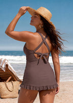 Marisol | Cross-Back Two-Piece Swimsuit