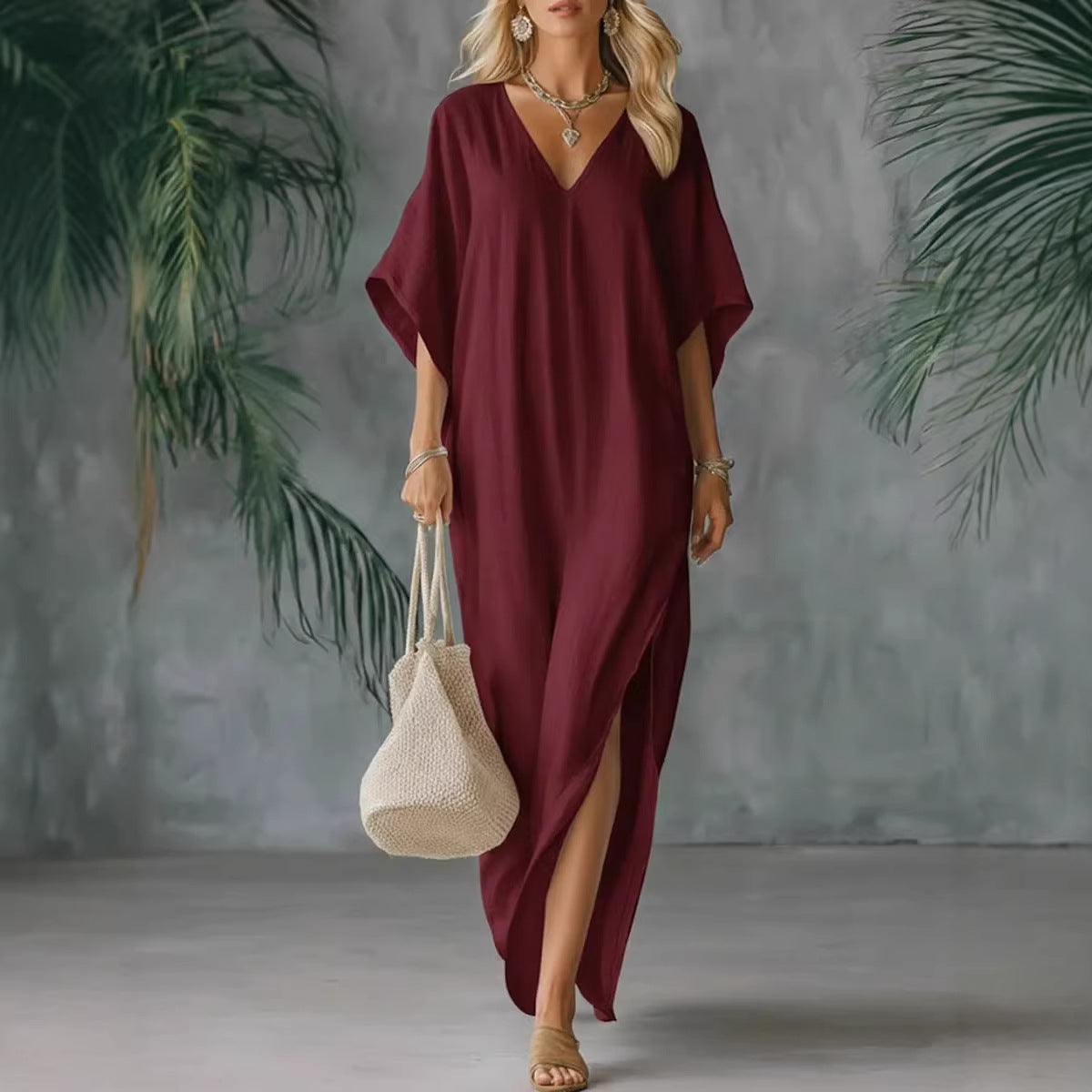 CORA | Slit Maxi Dress
