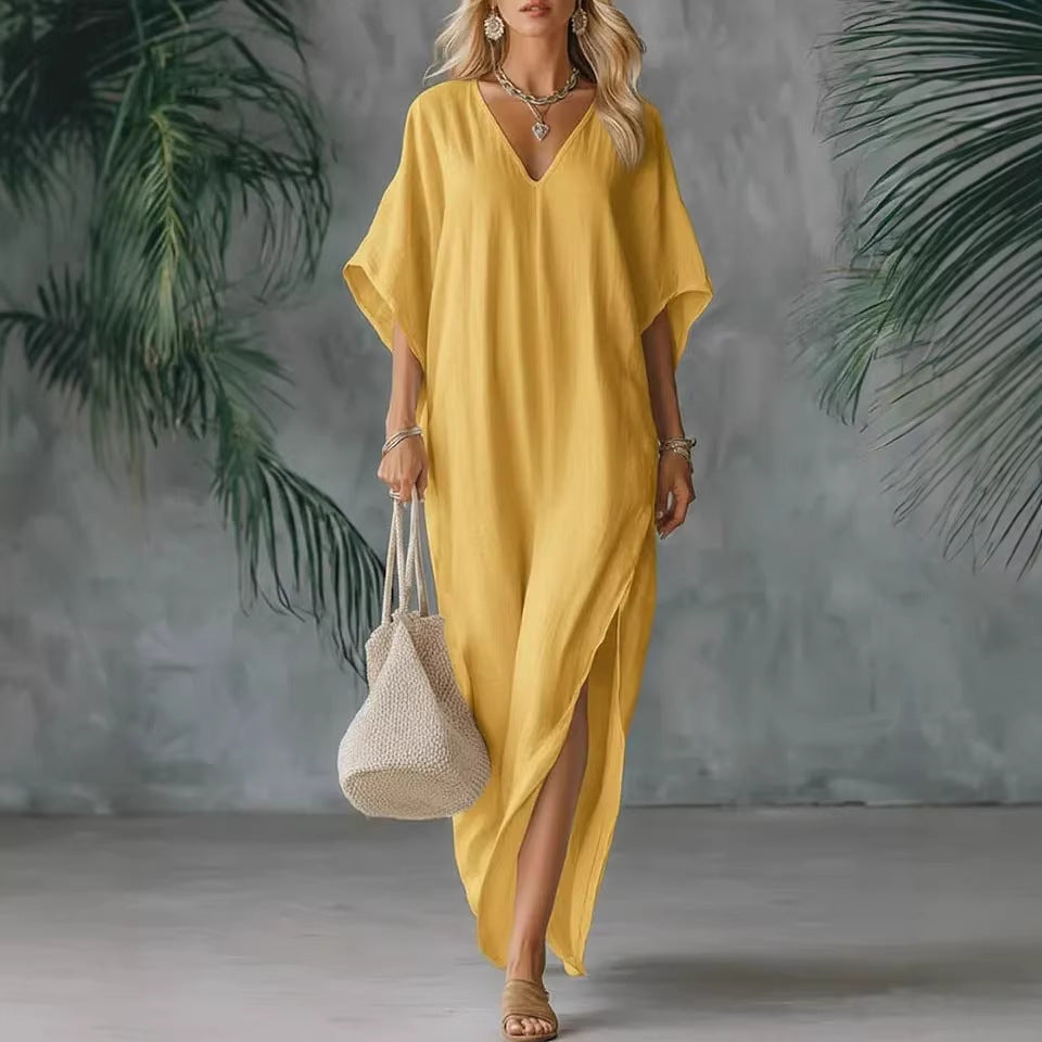 CORA | Slit Maxi Dress