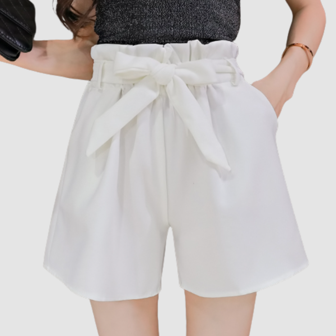 Fran | Paperbag Waist Shorts