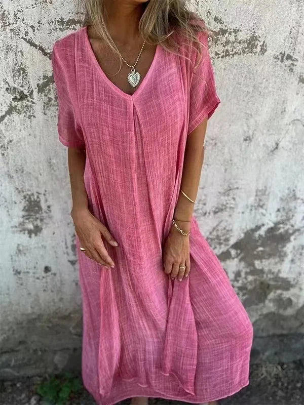 Neva | Breathable V-Neck Dress