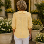 Fiora │ Elegant Floral Blouse