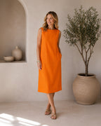 Maureen | Pocket Midi Dress