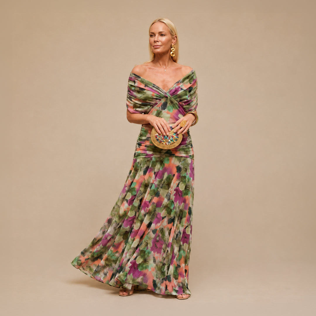 Cristy | Elegant Floral Dress
