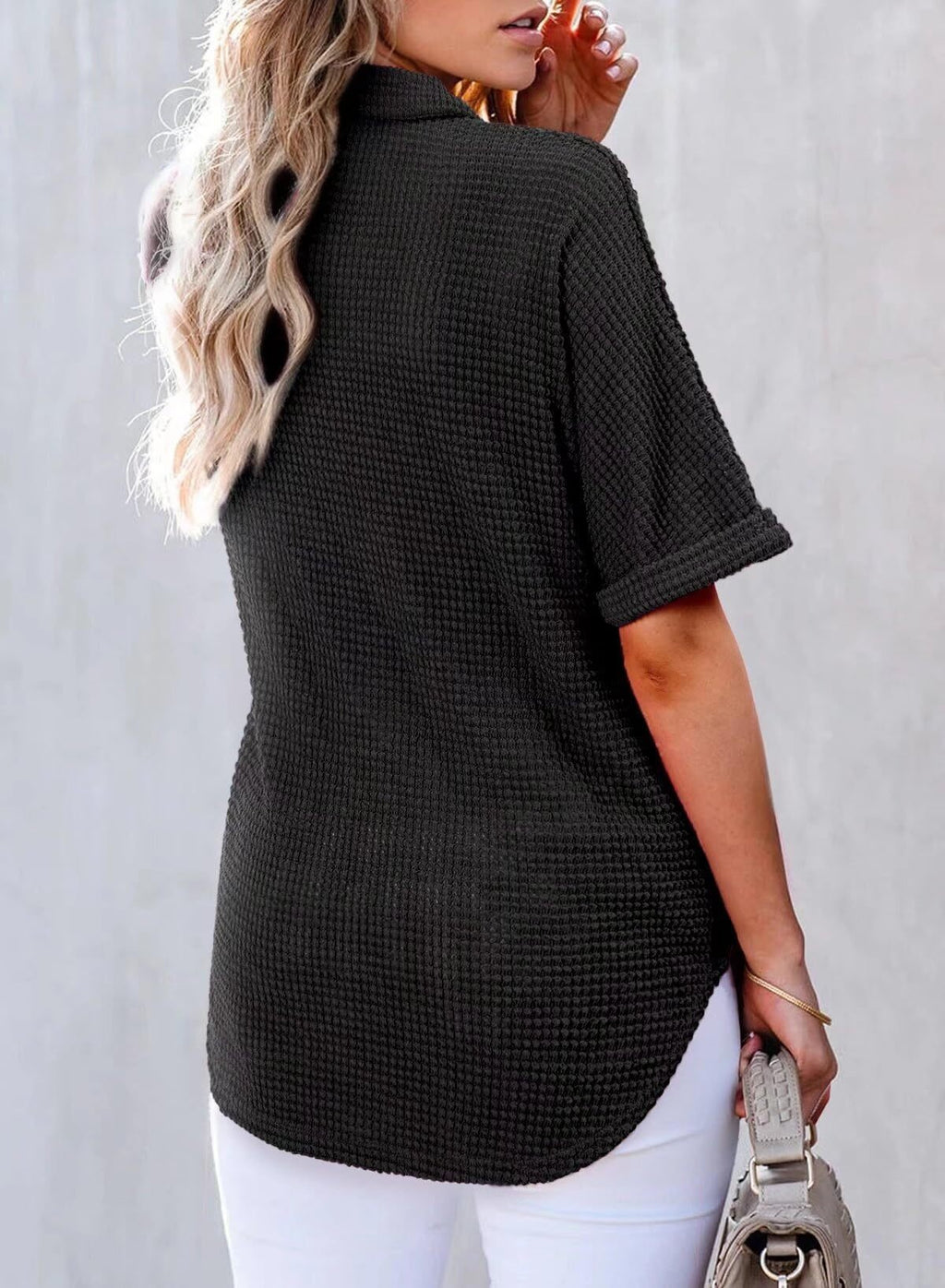 Solen | Waffle Knit  Shirts