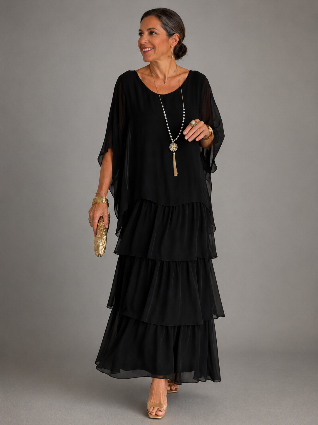 Chloe | Elegant Flowing Maxi Dress