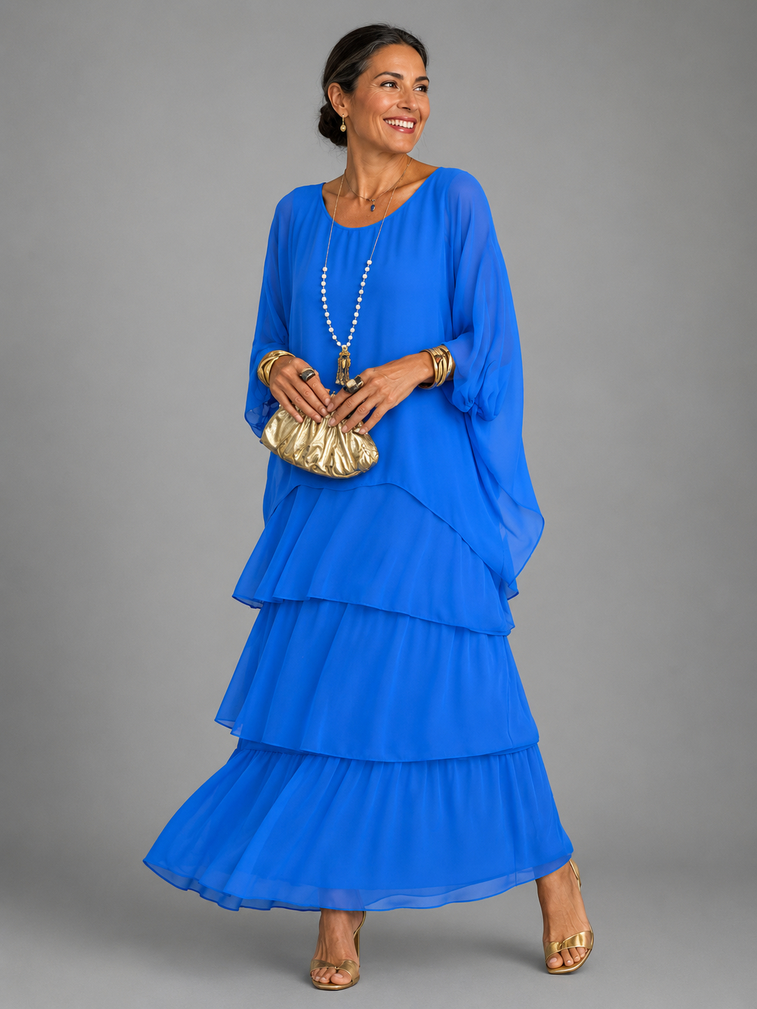 Chloe | Elegant Flowing Maxi Dress