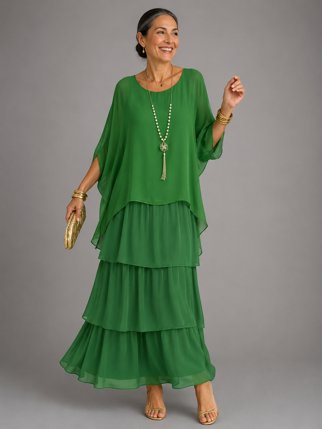 Chloe | Elegant Flowing Maxi Dress