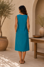 Maureen | Pocket Midi Dress