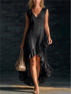 Rowan | Sleeveless Maxi Dress