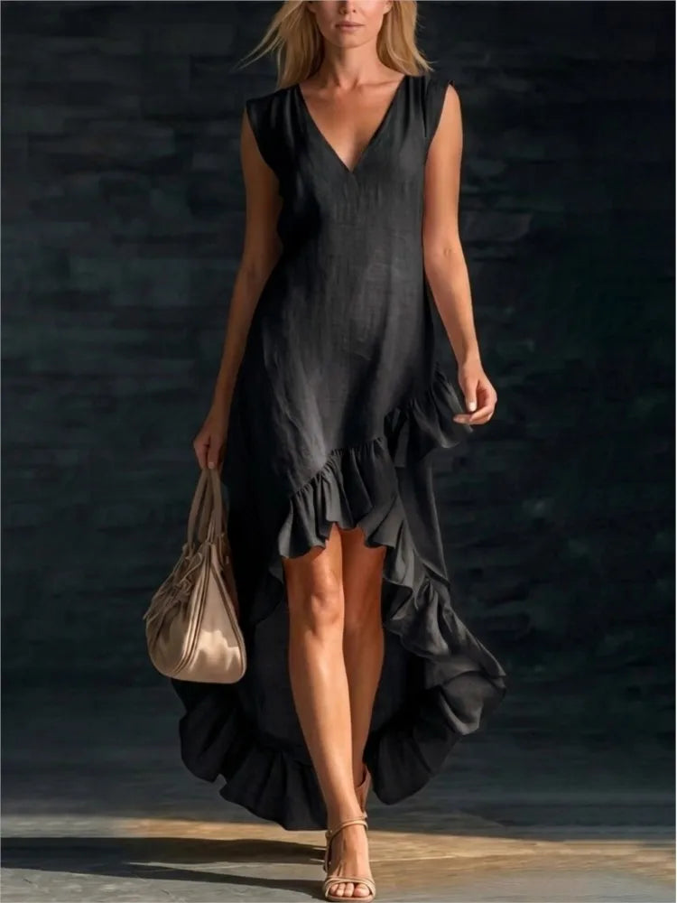 Rowan | Sleeveless Maxi Dress