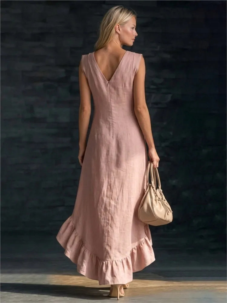 Rowan | Sleeveless Maxi Dress