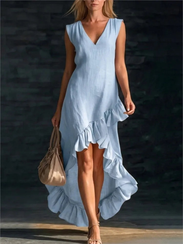 Rowan | Sleeveless Maxi Dress