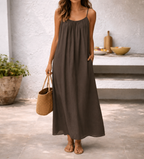 Delphine | Backless Maxi Dress