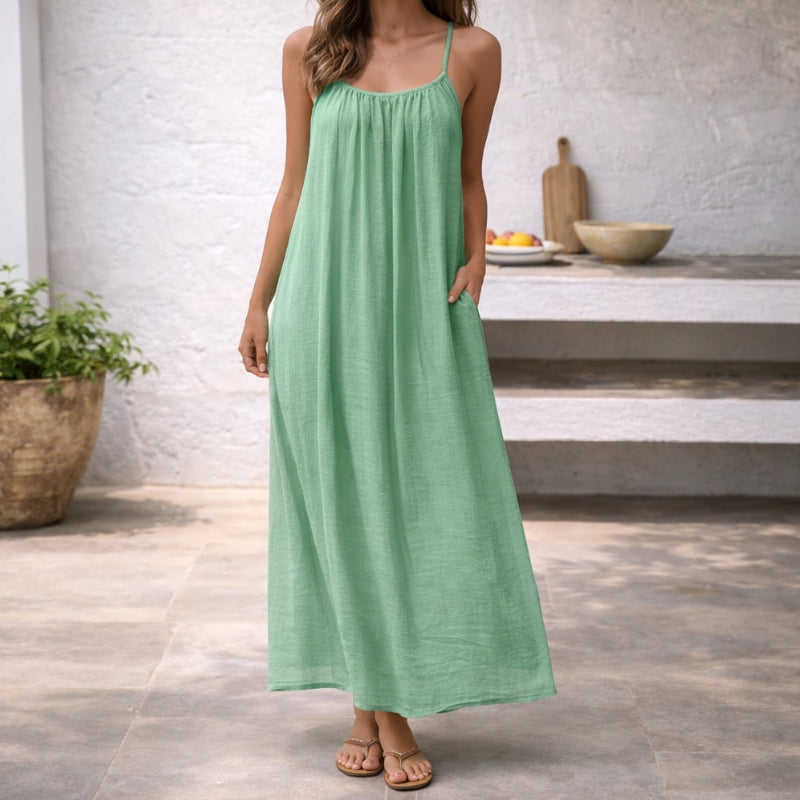 Delphine | Backless Maxi Dress