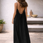 Delphine | Backless Maxi Dress