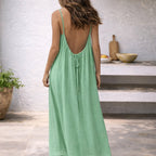 Delphine | Backless Maxi Dress
