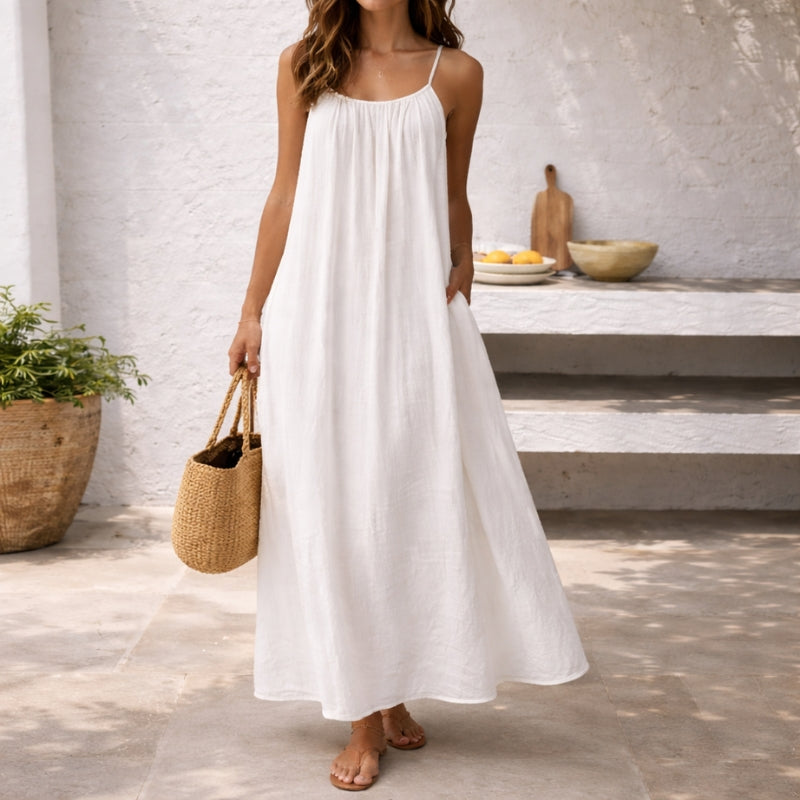 Delphine | Backless Maxi Dress