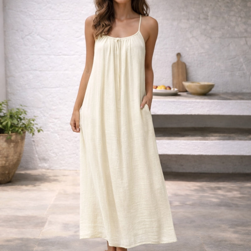 Delphine | Backless Maxi Dress