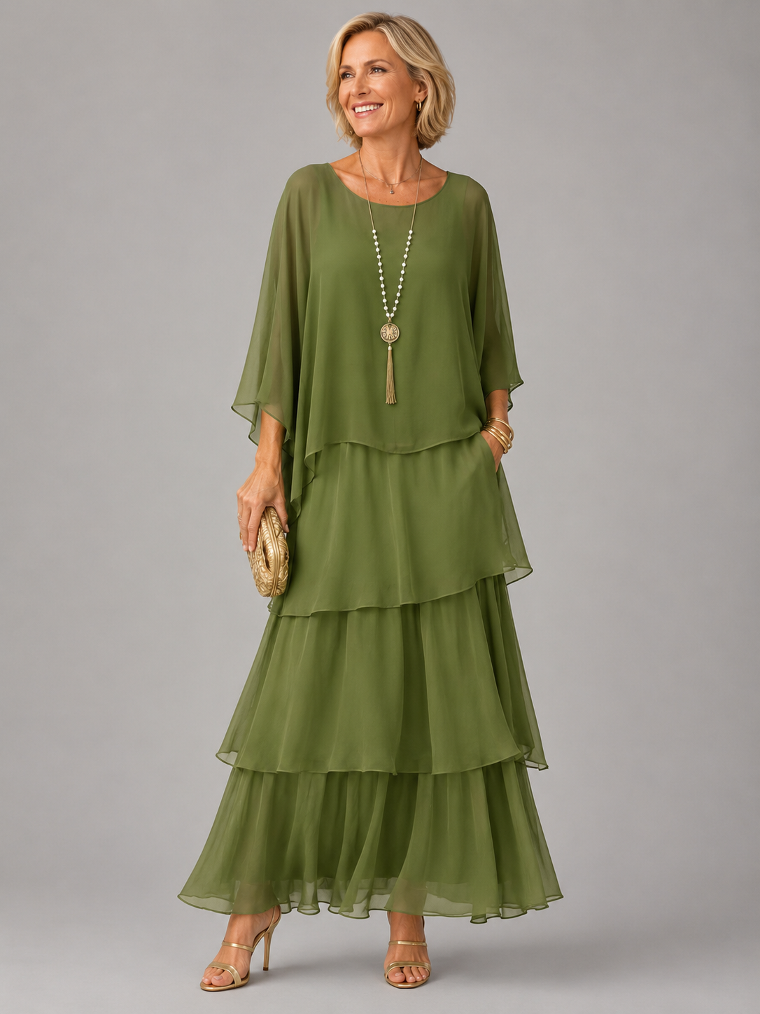 Chloe | Elegant Flowing Maxi Dress
