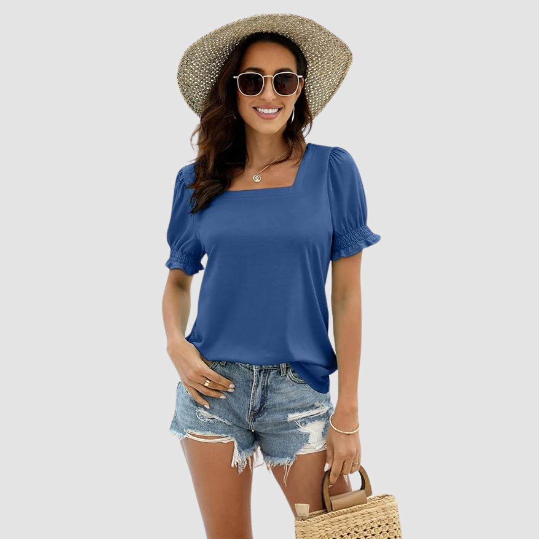 Célina | Square Neck Top