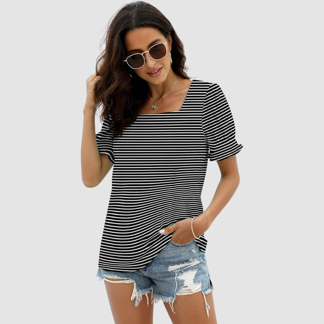 Célina | Square Neck Top